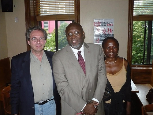 Jules Lamarre, Garry Pierrot et Édith Mukakayumba